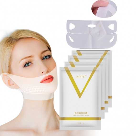 Masque Gel Amincissant 4D - Réducteur Double Menton Face Slimmer