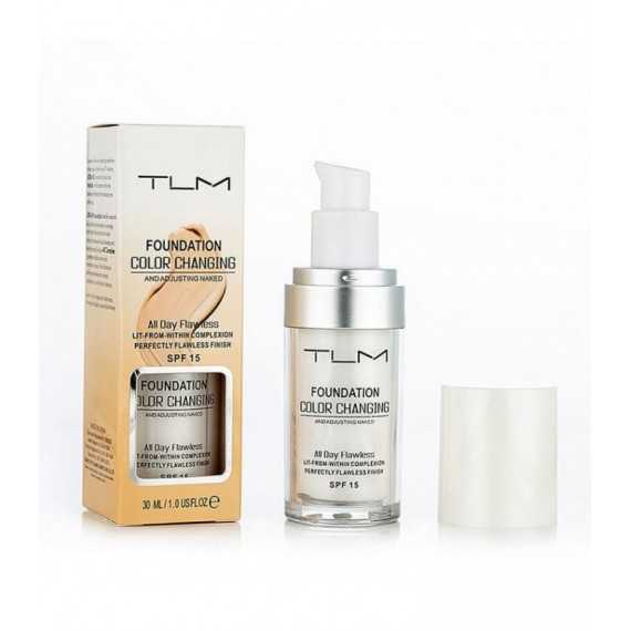 Fond de teint mat liquide changement de couleur naturelle TLM 30ml