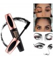 Mascara cils 4D Noir en Fibre de soie pour les yeux