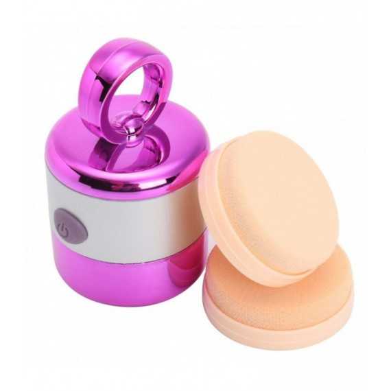 Applicateur de poudre de teint - Éponge électrique vibrante pour fond de teint