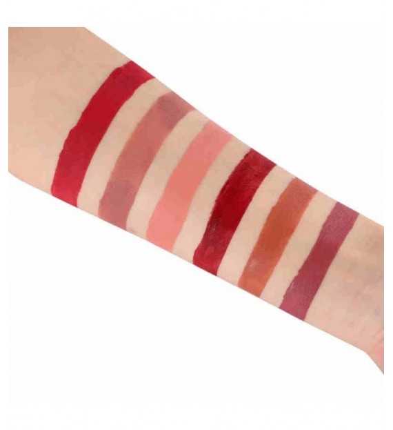 Rouge à lèvres liquide Finition Mat en boîte de 6