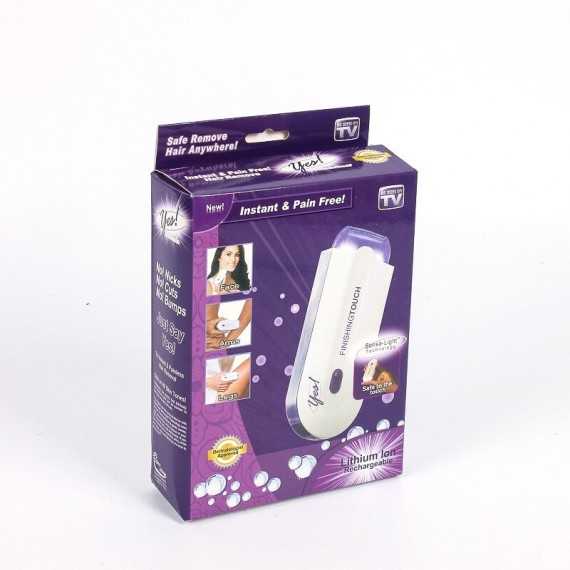 Épilateur 2 en 1 Sans Fil - Épilation indolore pour Homme et Femmes - Finition Touch™