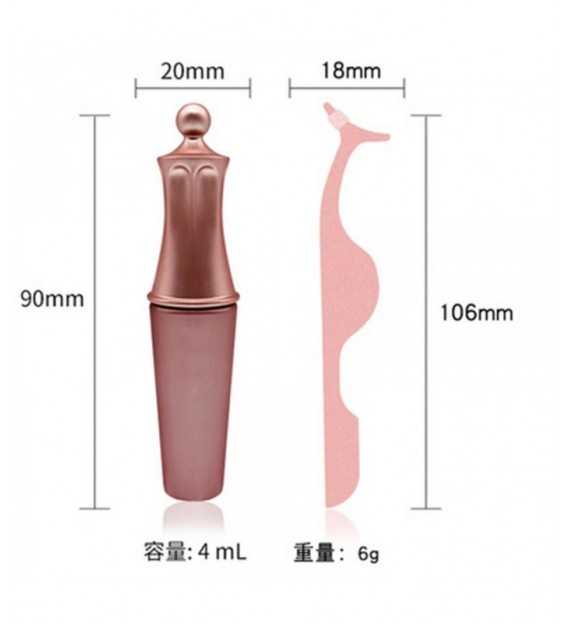 Cils magnétique avec Eyeliner liquide en Kit