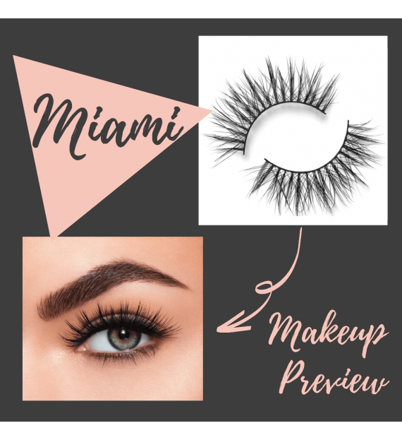 Cils magnétique avec Eyeliner liquide en Kit