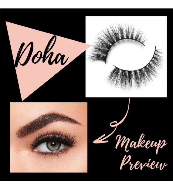 Cils magnétique avec Eyeliner liquide en Kit