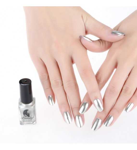 Vernis à ongles effet miroir