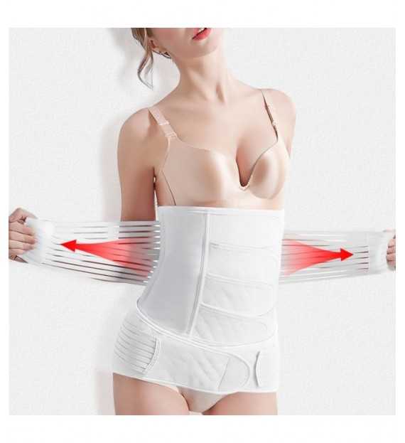 Ceinture de soutien Postnatal ventre bande taille haute 2 en 1