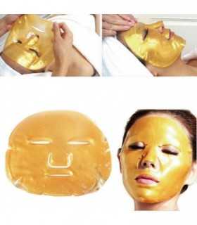 Masque Facial Anti-Âge En Or 24 Carats - Masque Bio collagène (5 Pièces)