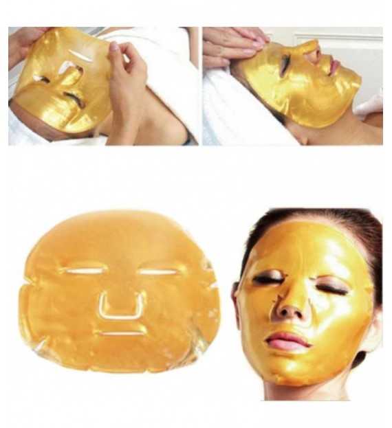 Masque Facial Anti-Âge En Or 24 Carats - Masque Bio collagène (5 Pièces)