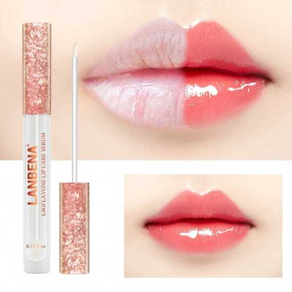 Sérum Naturel pour de lèvre pulpeuse et brillante instantanément