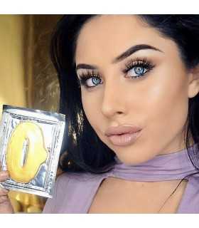 Masque Lèvres Collagène Or 24K Anti-âge pour les lèvres (5 pièces)