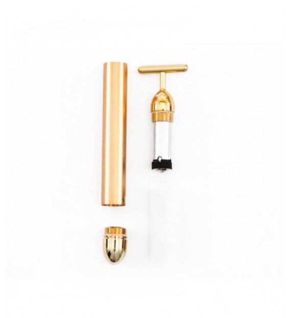 Appareil Massage facial vibrant en or 24 carats