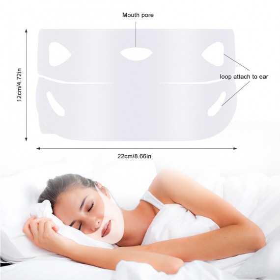 Masque Gel Amincissant 4D - Réducteur Double Menton Face Slimmer